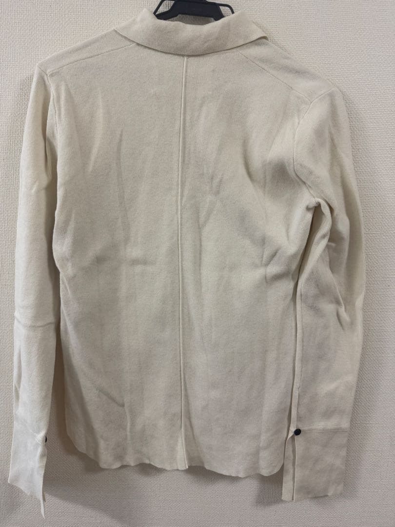 todayful ハイゲージニットシャツ　ベージュ