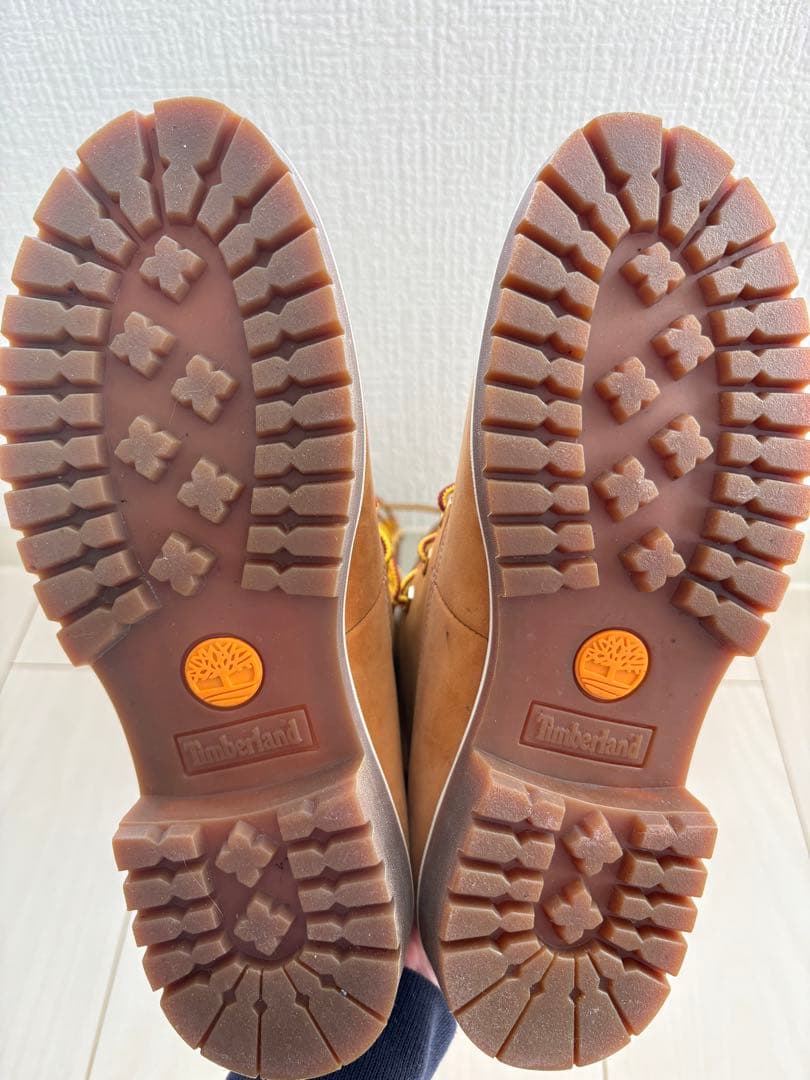 【新品】Timberland ブラウン スエード レースアップ ロングブーツ