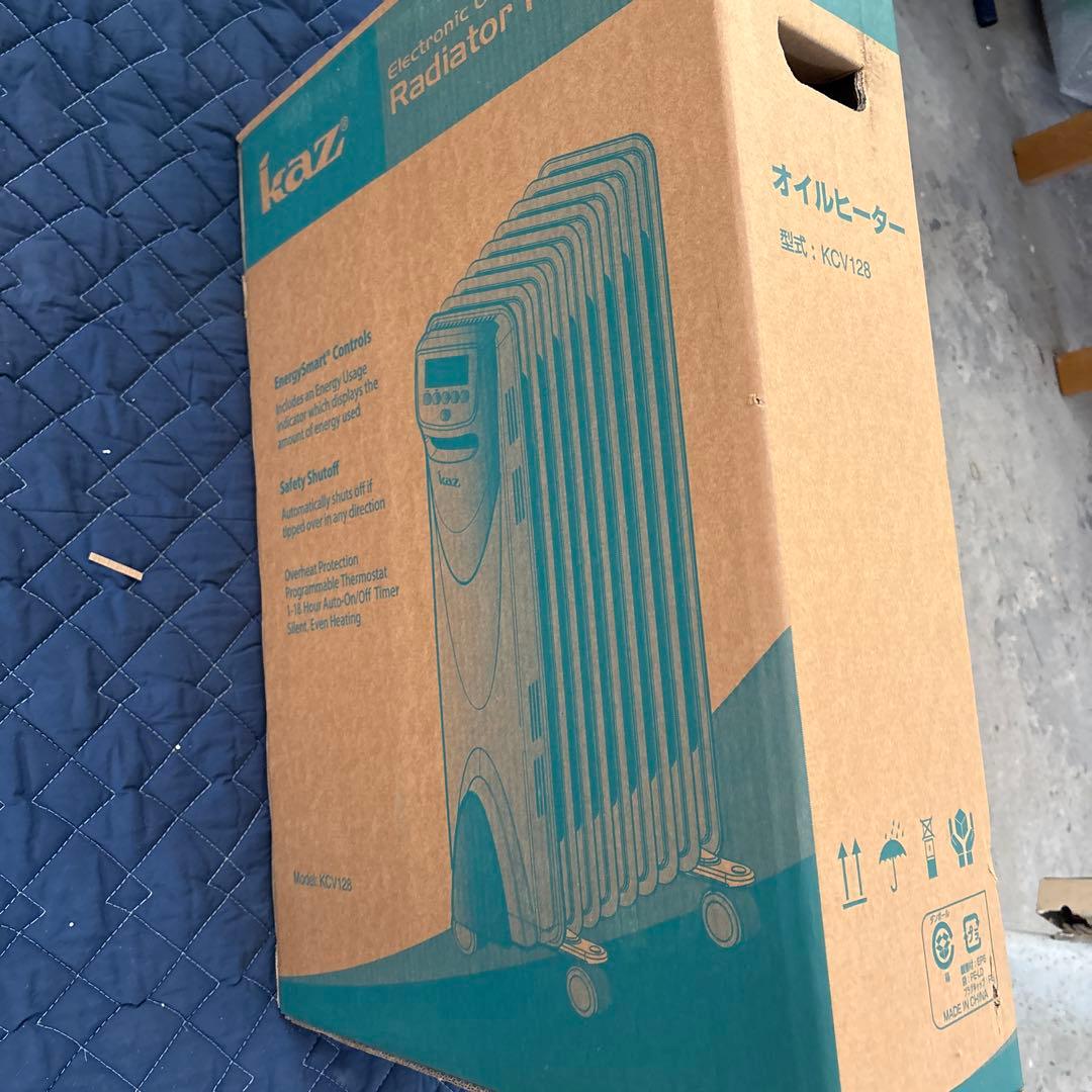 kaz オイルヒーター新品未使用　未開封