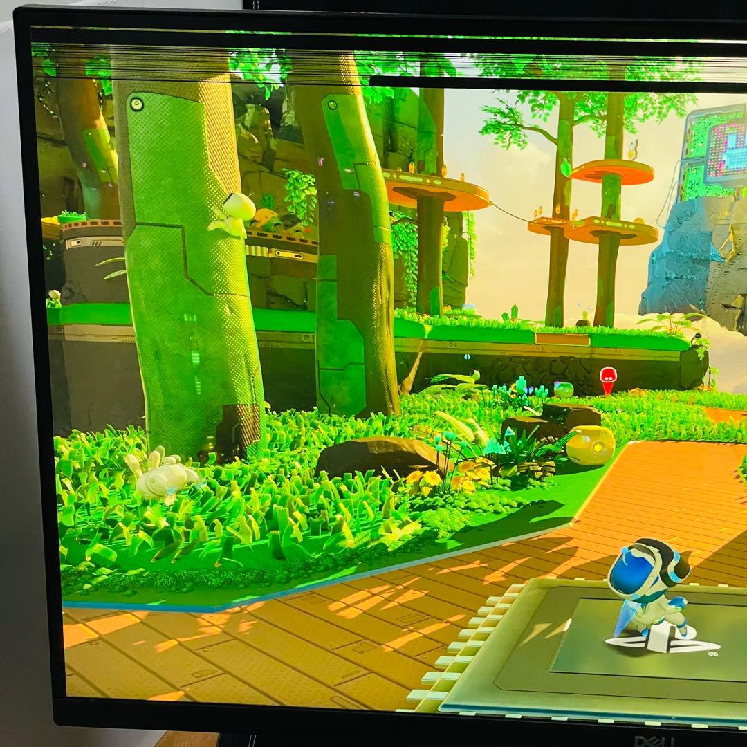 DELL 27インチ4Kモニター S2722QC本体 画面ひびありジャンク