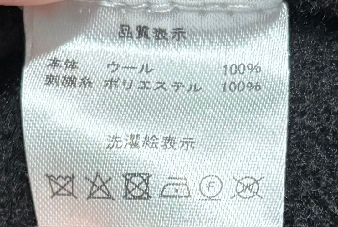 マチャット　machatt エンブロイダリー　ジャケット　ブラック