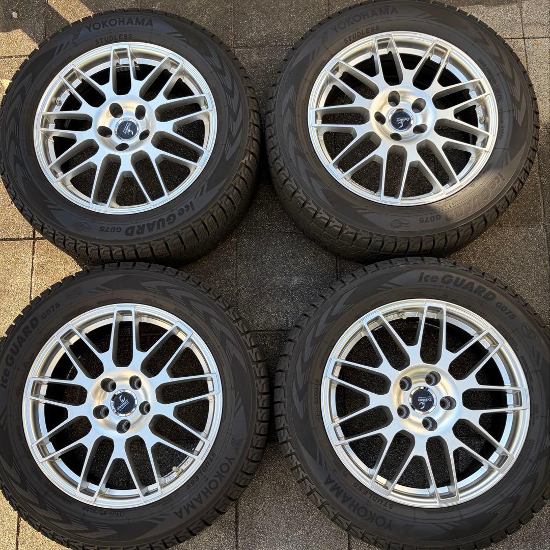 【美品】新型レクサスNX用　スタッドレス・ホイールセット 18インチ　TPMS付