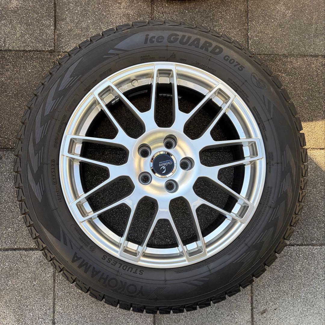 【美品】新型レクサスNX用　スタッドレス・ホイールセット 18インチ　TPMS付