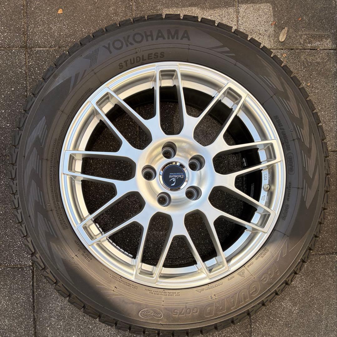 【美品】新型レクサスNX用　スタッドレス・ホイールセット 18インチ　TPMS付