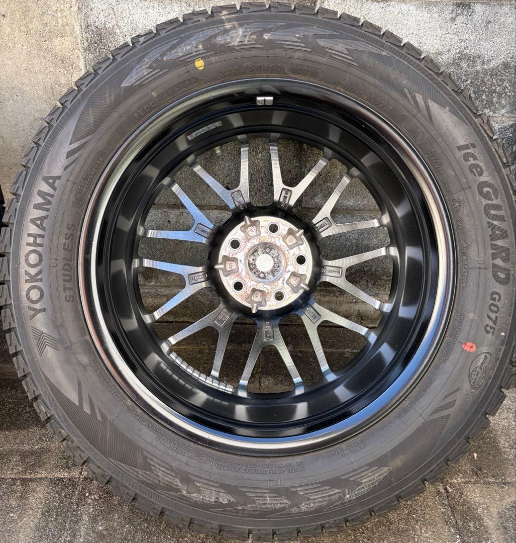 【美品】新型レクサスNX用　スタッドレス・ホイールセット 18インチ　TPMS付