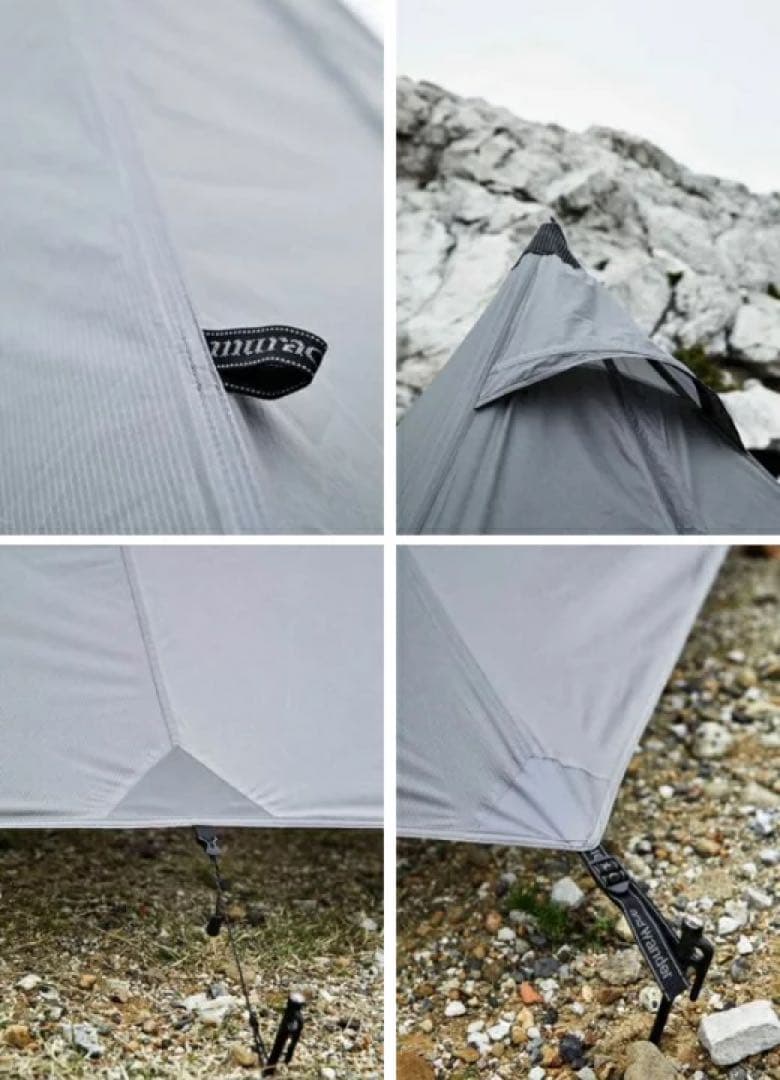 ムラコ アンドワンダー HERON 1POLE TENT SHELTER SET
