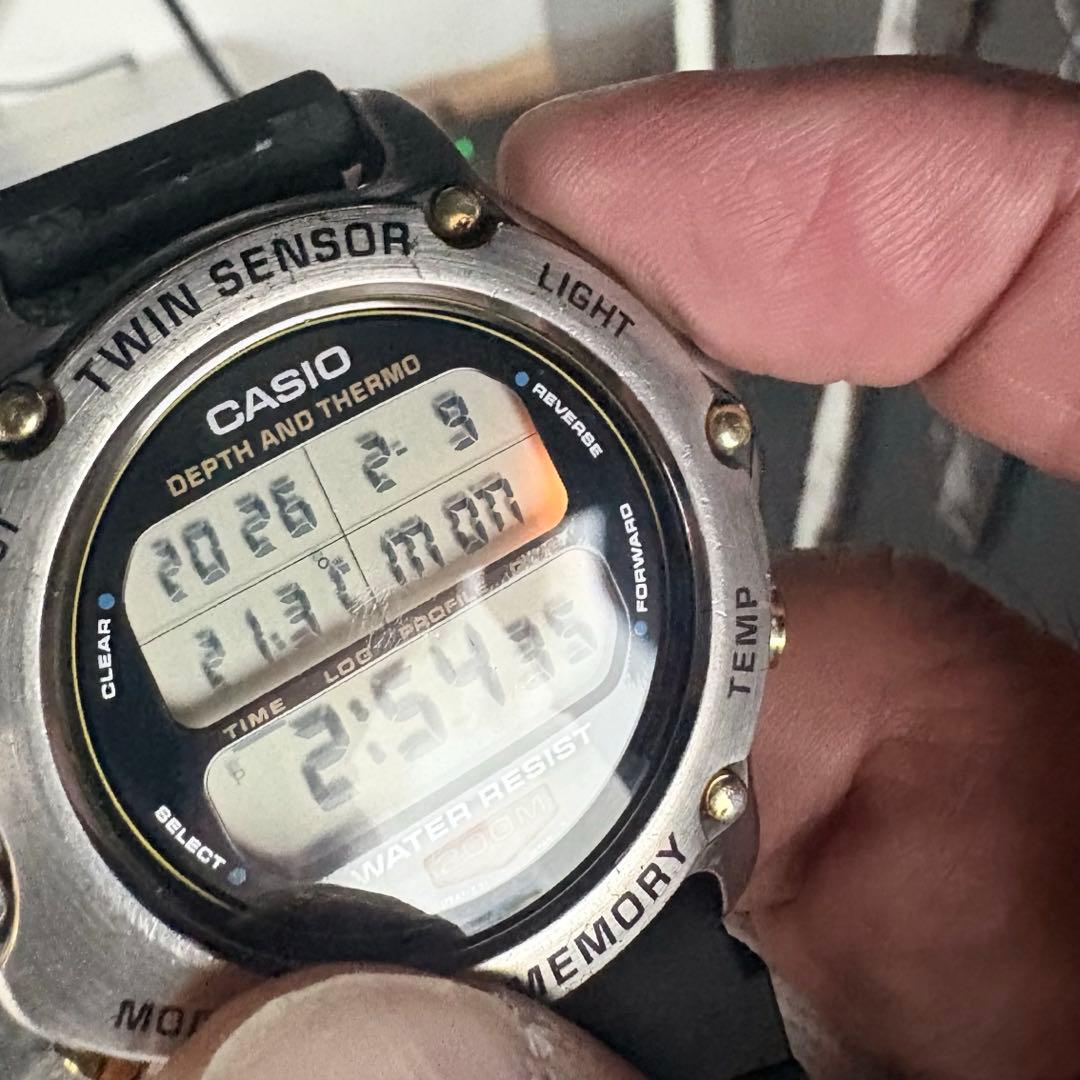 カシオ DEP-600 (Module 970) ダイバー