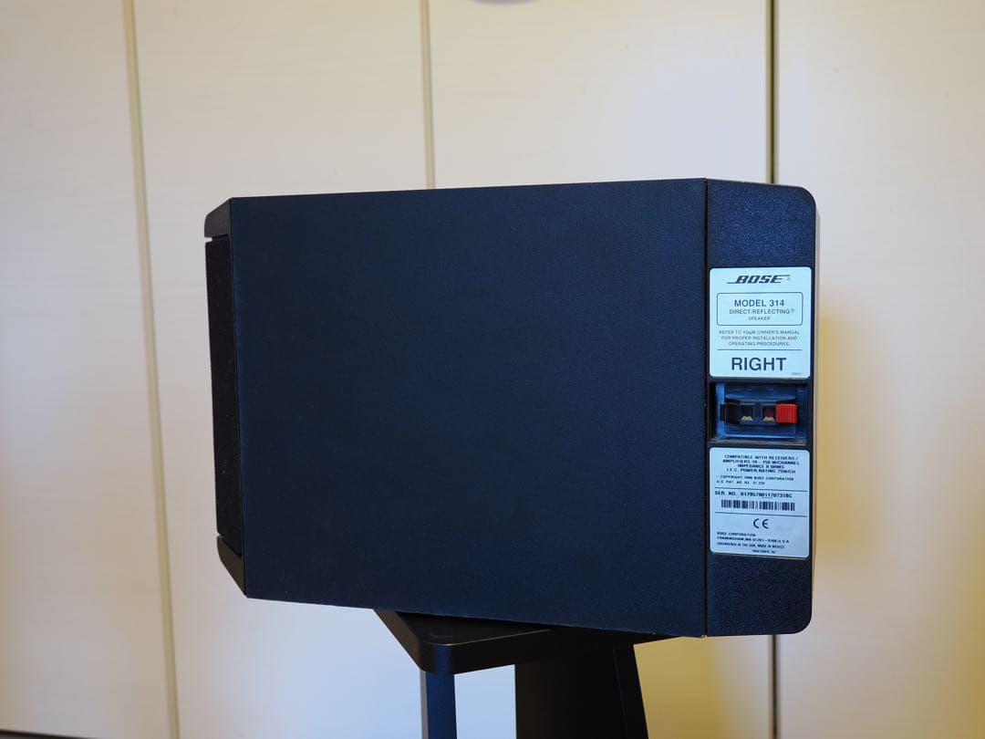 Bose 314 音は出ますがジャンク！
