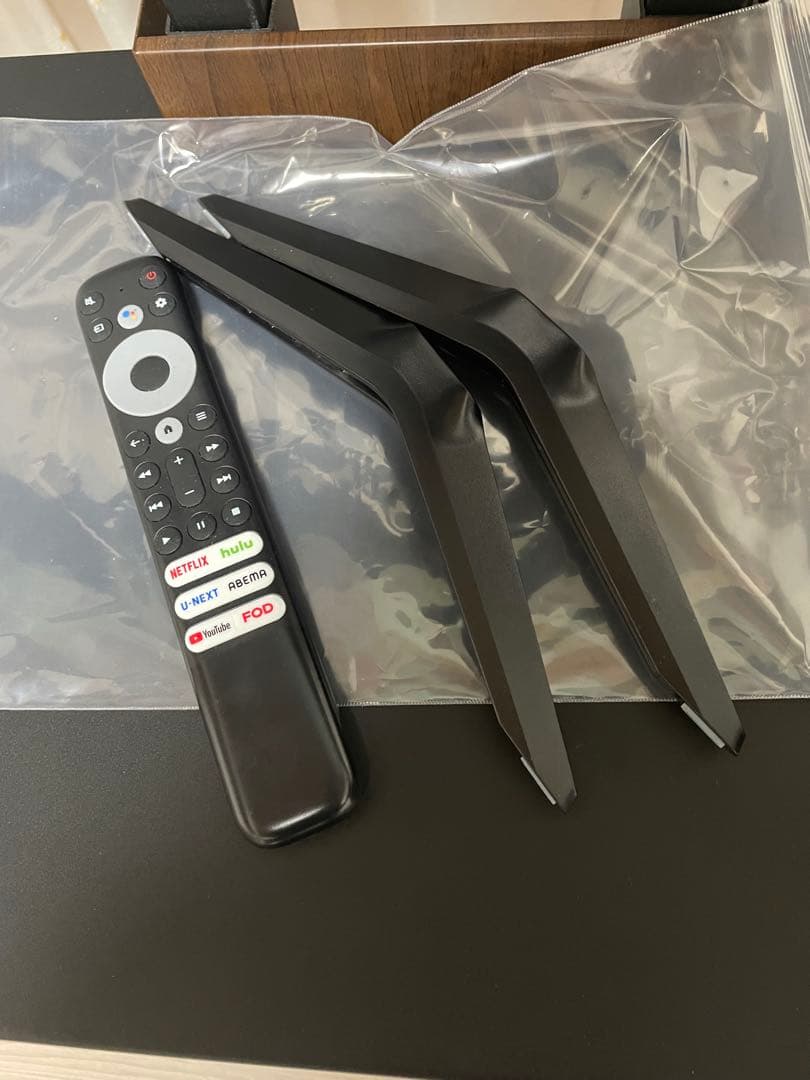 TCL 50P63J 2024年製液晶テレビとスタンド　セット