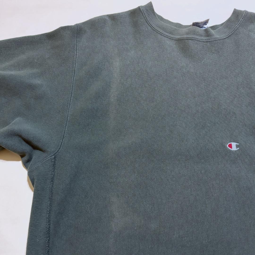 古着 championリバースウィーブ 90s USA製 目付き フェード XL