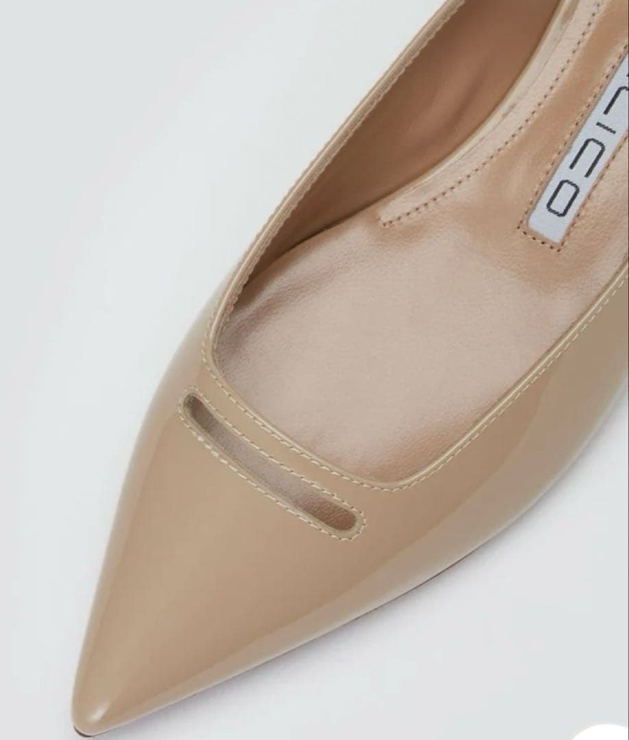 【PELLICO】ANIMA アネッリ エナメル パンプス　23㎝