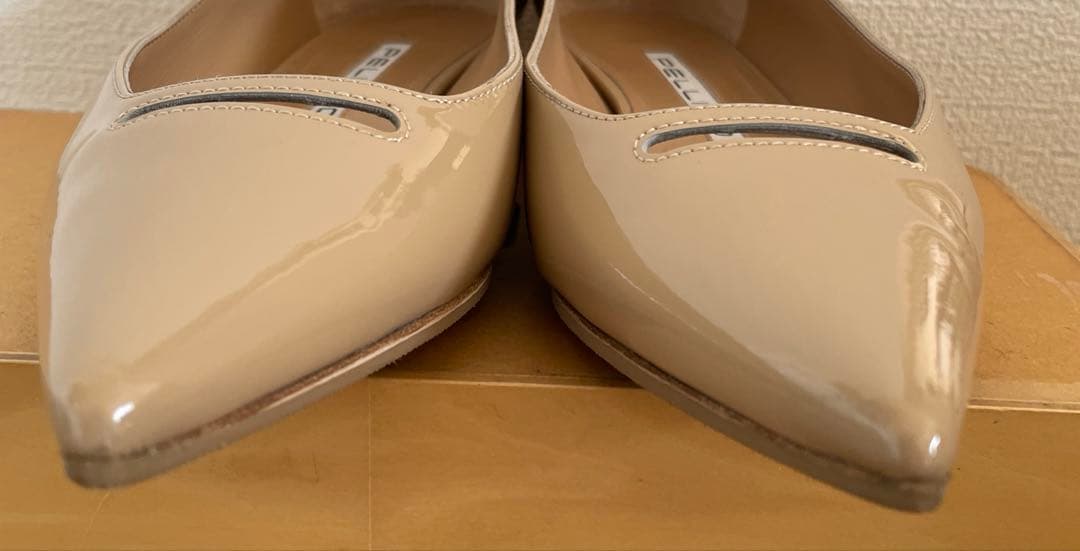 【PELLICO】ANIMA アネッリ エナメル パンプス　23㎝