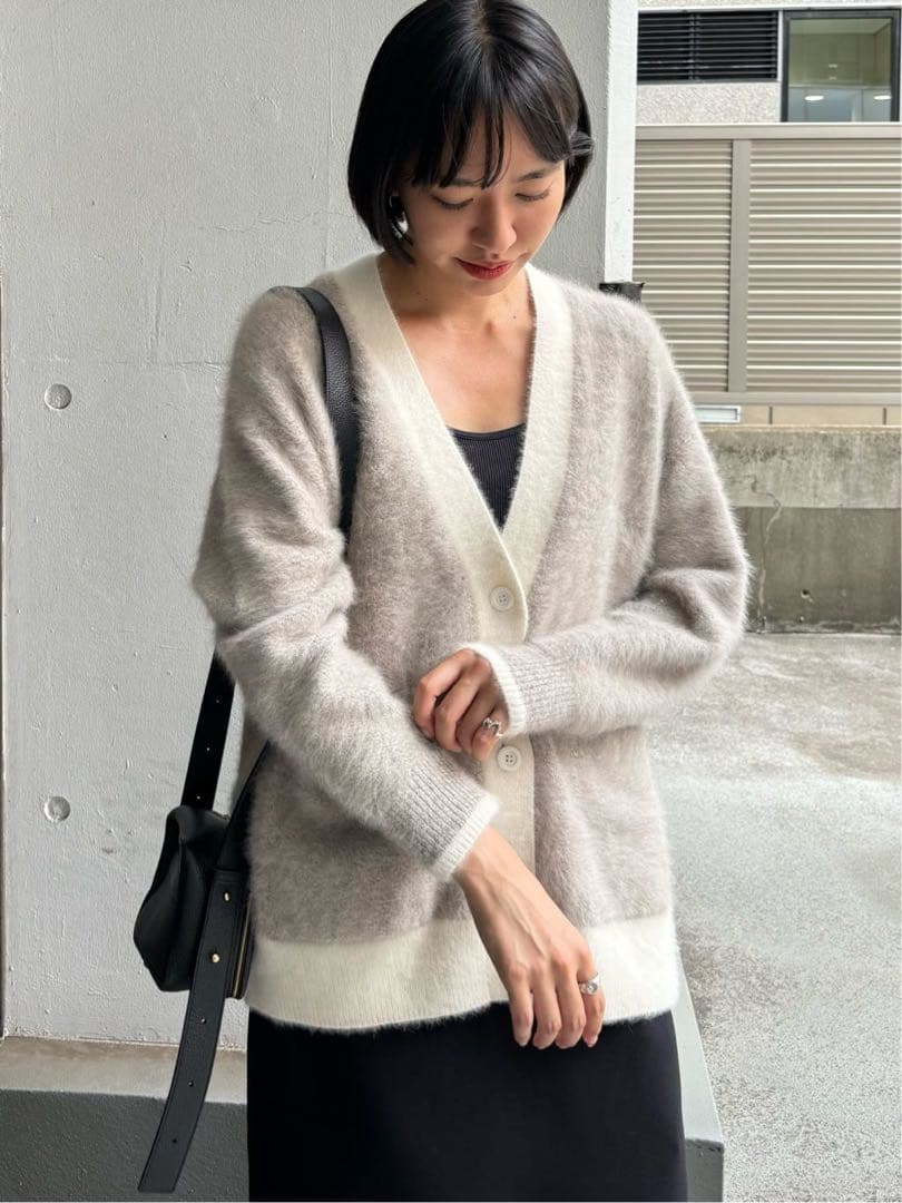 【新品タグ付】UNITED ARROWS フォックスカシミヤ　カーディガン