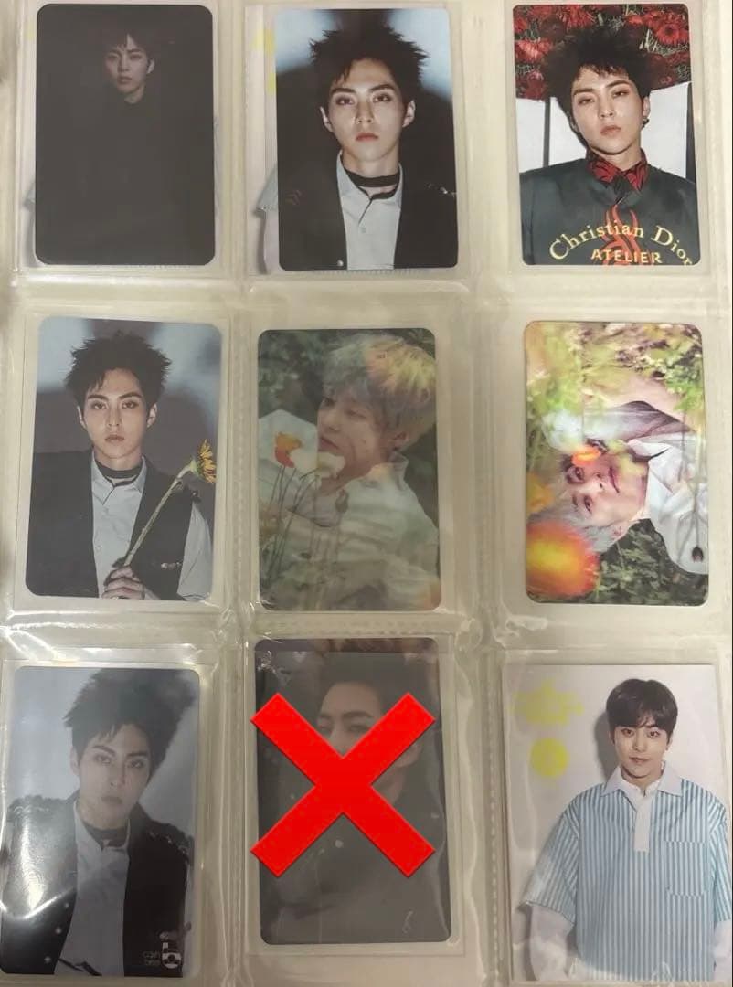 EXO CBX シウミン トレカ 100枚セット