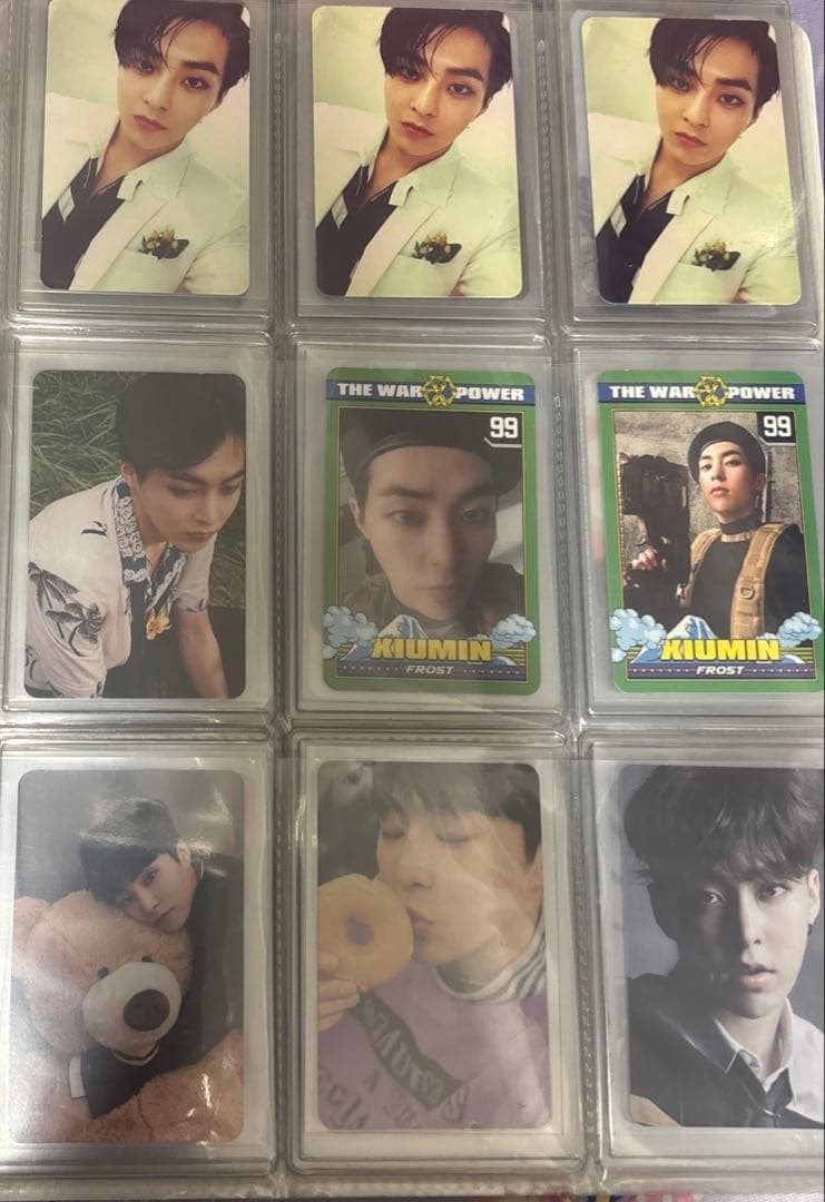 EXO CBX シウミン トレカ 100枚セット