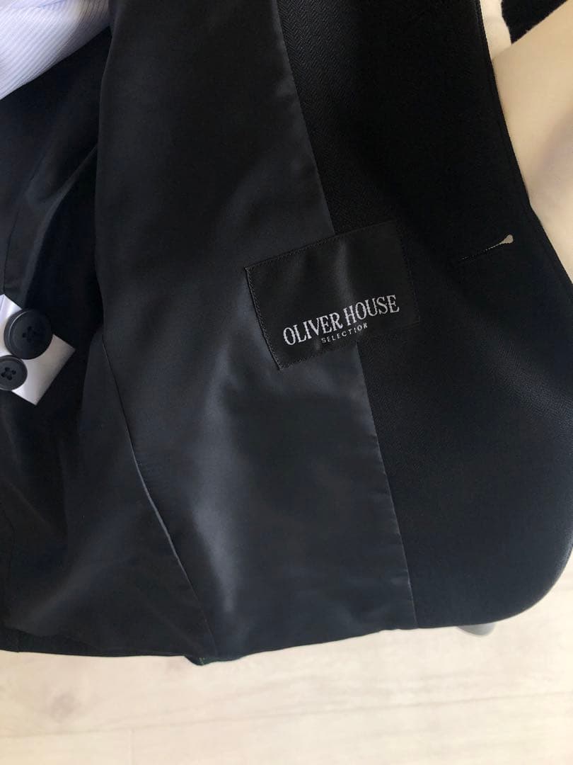 美品 オリバーハウス お祝い 卒業式 フォーマルスーツ 150サイズ