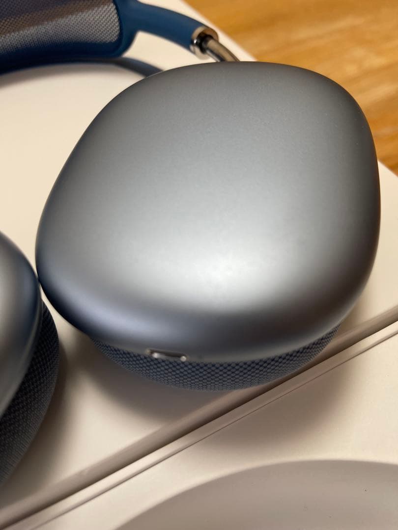 AirPods MAX ブルー　付属品完備&美品