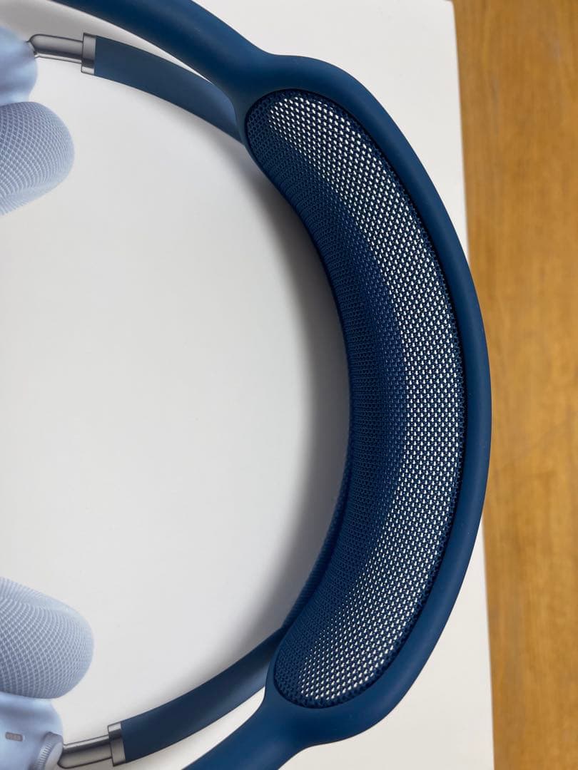 AirPods MAX ブルー　付属品完備&美品