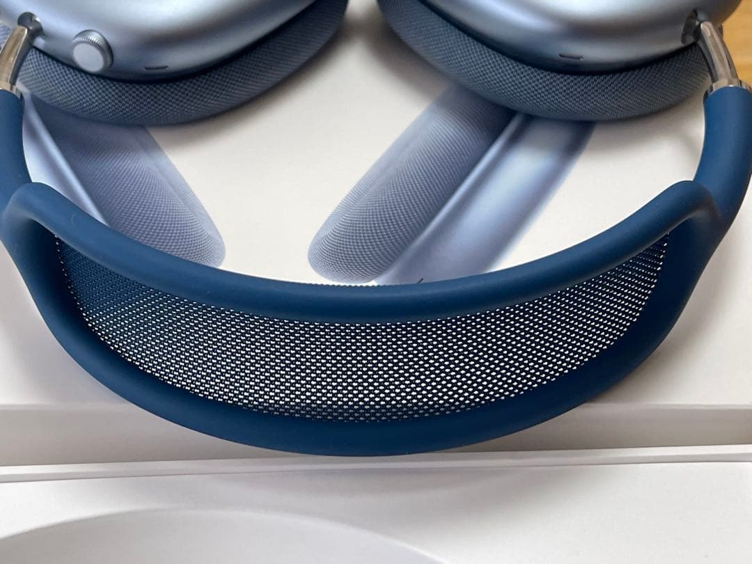 AirPods MAX ブルー　付属品完備&美品