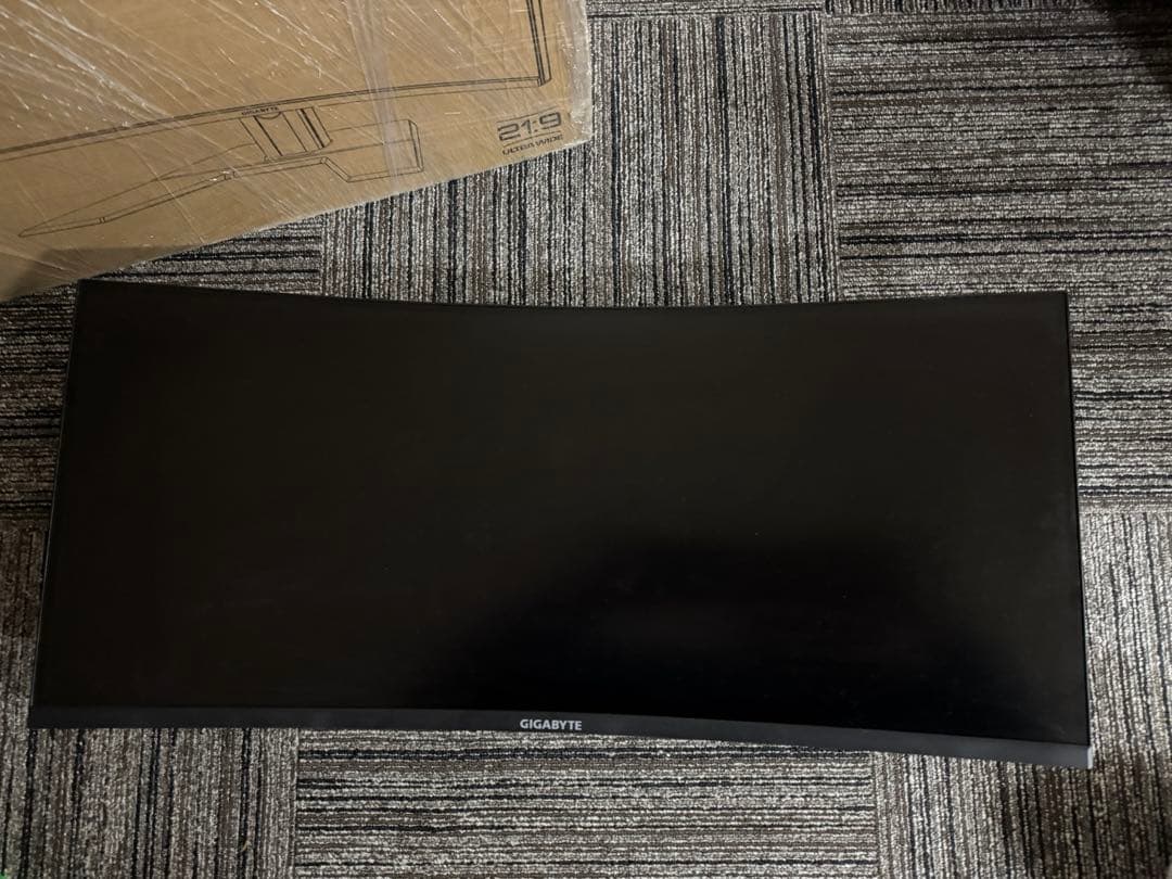 GIGABYTE G34WQC (台座なし) 34インチ　ウルトラワイド