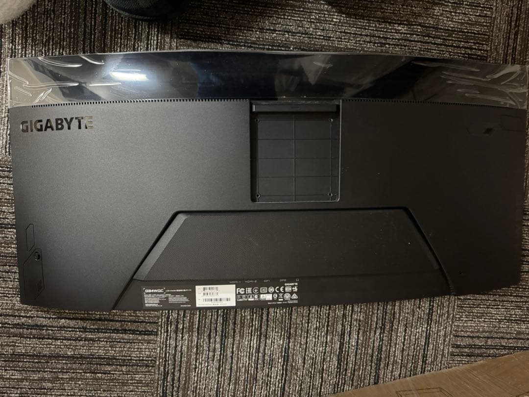GIGABYTE G34WQC (台座なし) 34インチ　ウルトラワイド