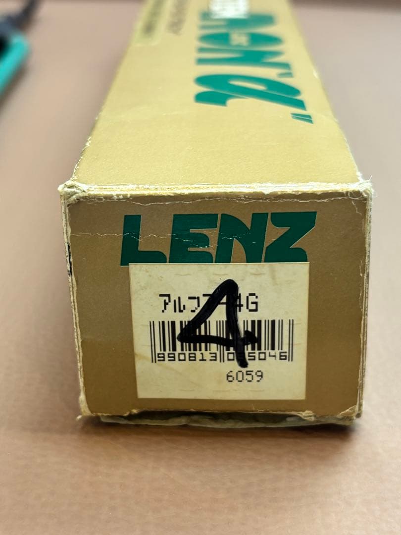 未使用品　LENZ α-4Gレンツアイロン 5角 4ミリ　理容アイロン