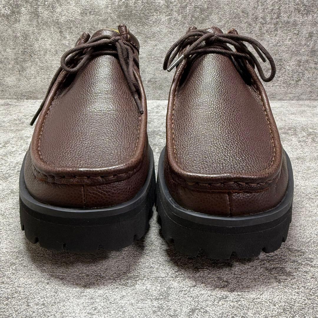 【未使用】CLARKS Walla Yukoner ワラビー　シボ加工　ブラウン
