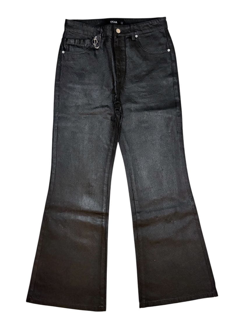 最安値　Goar archive Flare oil pants フレアデニム