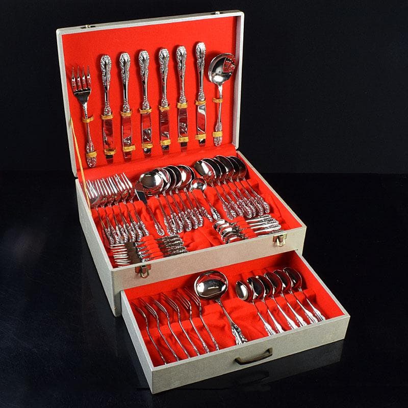 marine　AZUMA　ステンレス製　スプーンなど53本　C　8426A