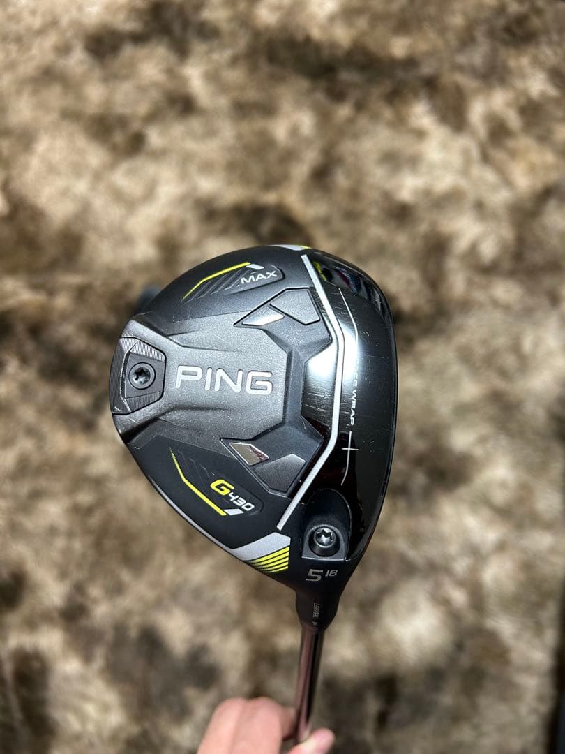 【美品】 PING G430 MAX 5W 18° SR