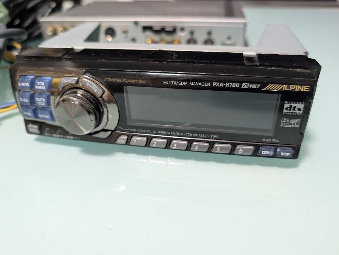 M*a様 超希少！！ALPINE DVA-7899J DVDヘッドユニットとPX