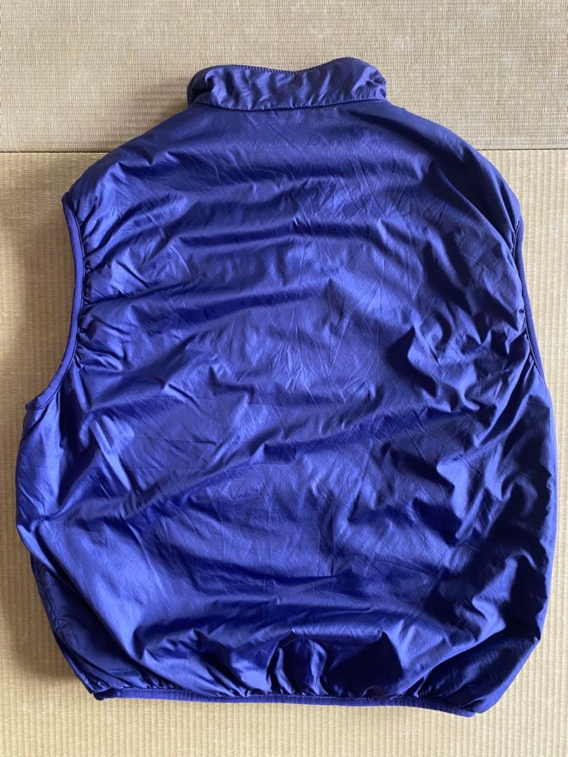 ヨシヒサ　patagonia　95年　パフボール・ベスト　ブライトパープル