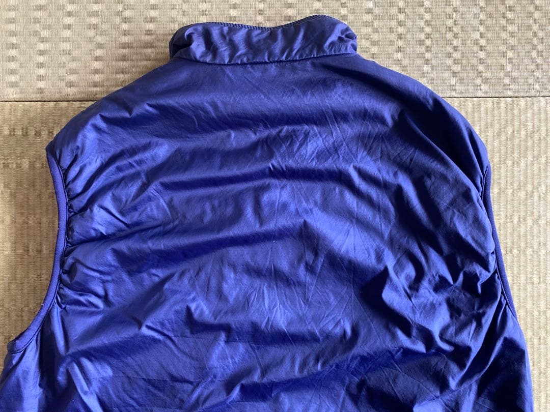 ヨシヒサ　patagonia　95年　パフボール・ベスト　ブライトパープル