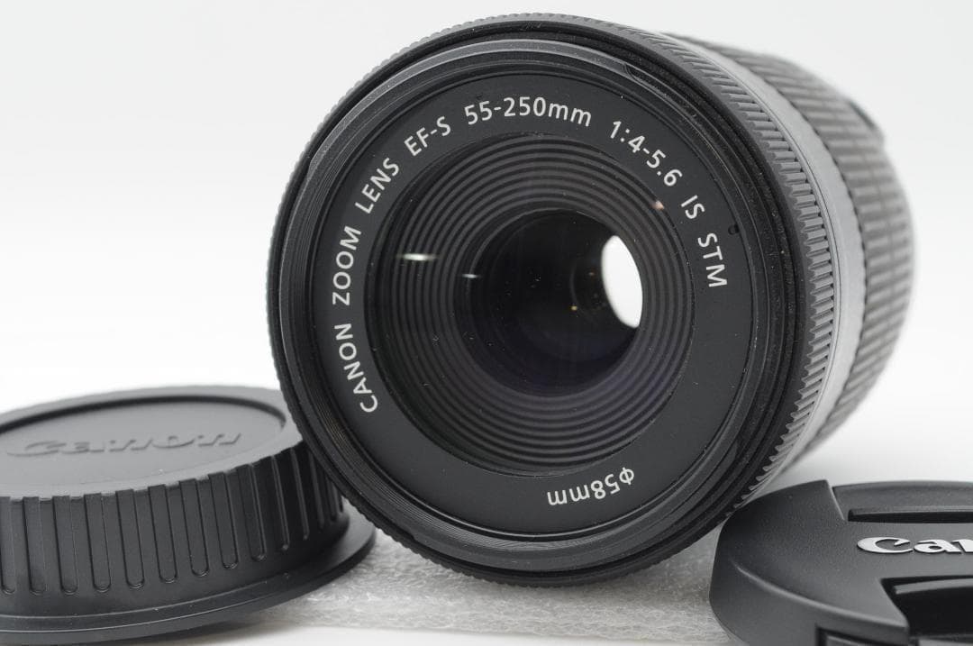 ▲新品級③▲ Canon EF-S 55-250mm f4-5.6 IS STM