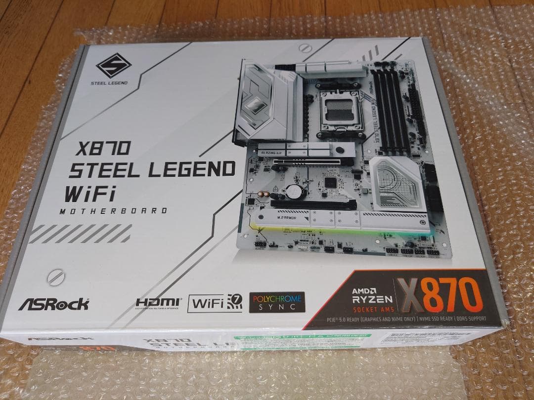 マザーボード ASRock X870 Steel Legend WiFi