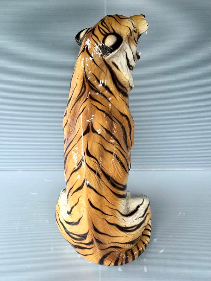 流通無し 超大型♪ 88cm タイガー トラ オブジェ 置き物