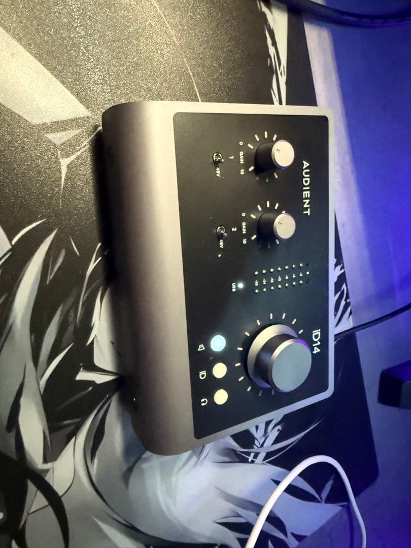 極美品AUDIENT iD14mkⅡ オーディオインターフェース