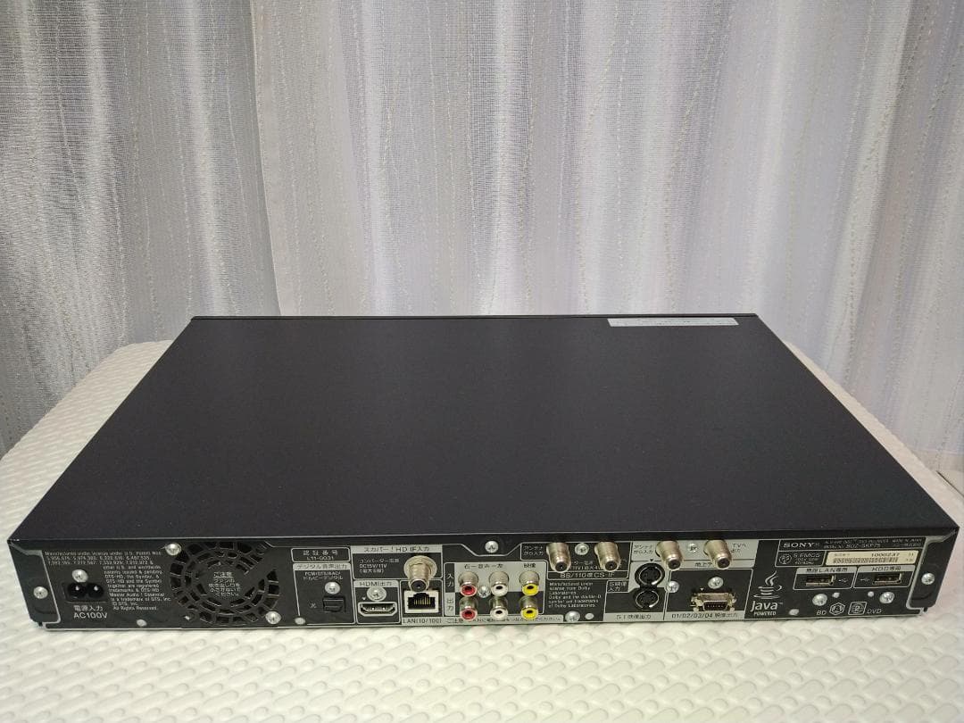 SONY 3D対応ブルーレイディスク/DVDレコーダー BDZ-SKP75