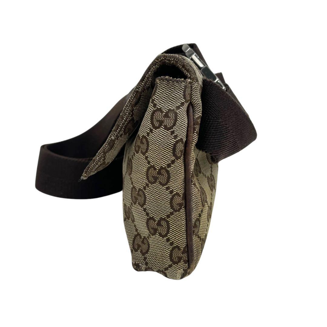 GUCCI グッチ ウエストポーチ　GGキャンバス　ボディバッグ　146304