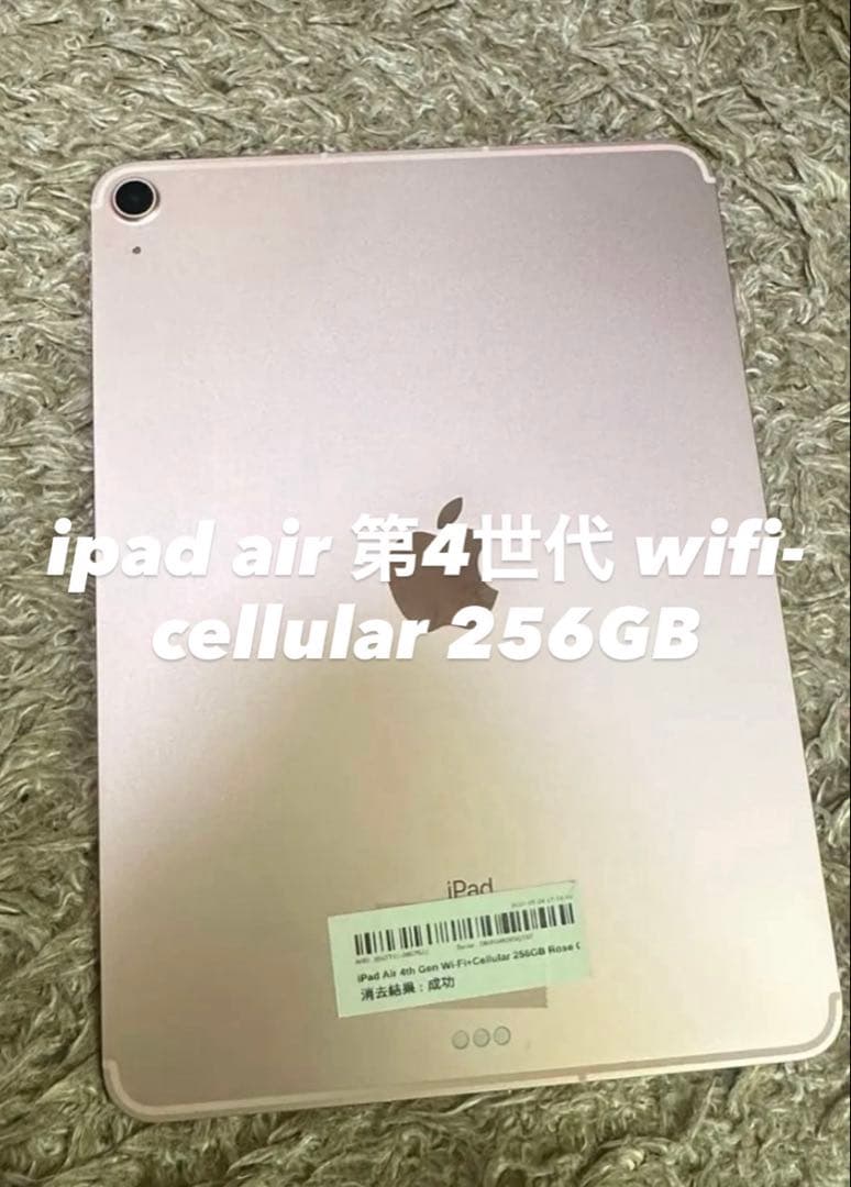 ipad air 第4世代 wifi-cellular 256GB