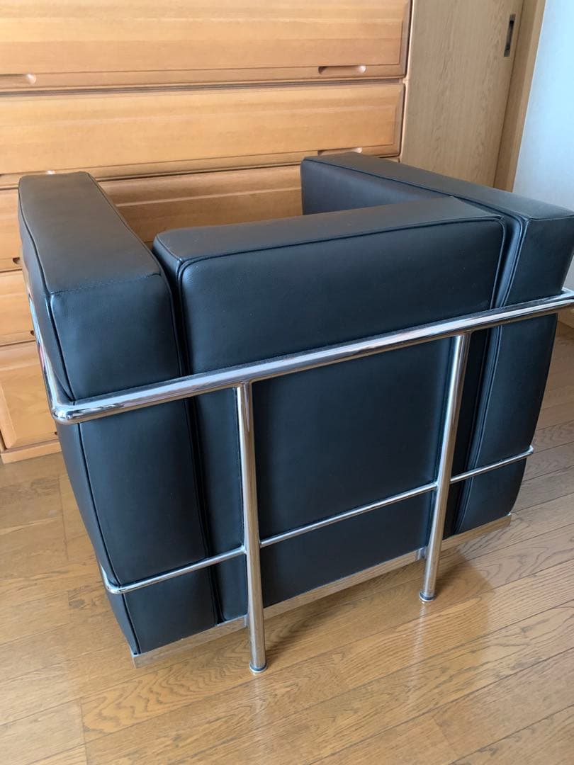 【極美品】リプロダクト　コルビジェ LC2 シングルソファ