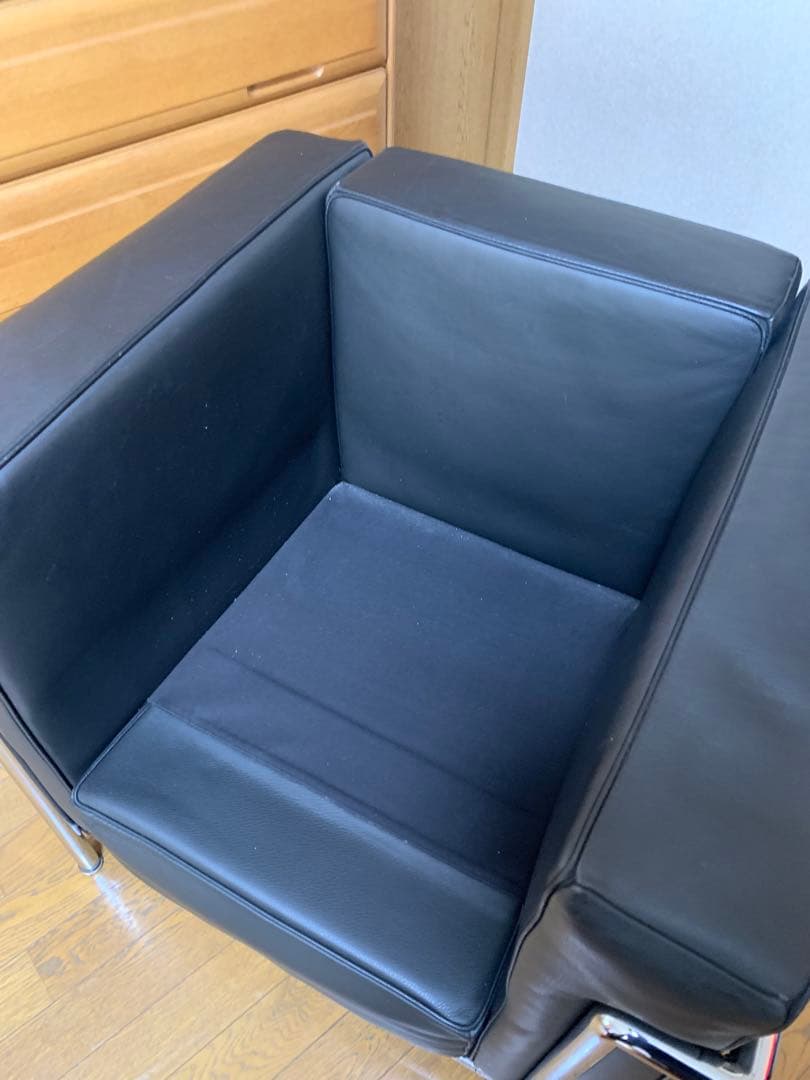 【極美品】リプロダクト　コルビジェ LC2 シングルソファ
