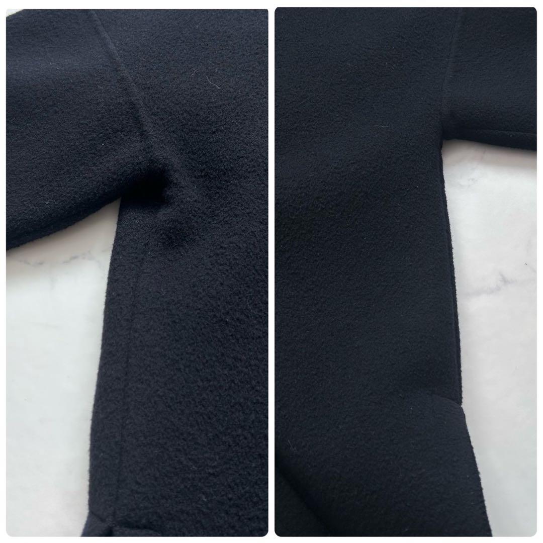 【美品】エンフォルド ソフトリバーケ ープコート 38 黒 レディース