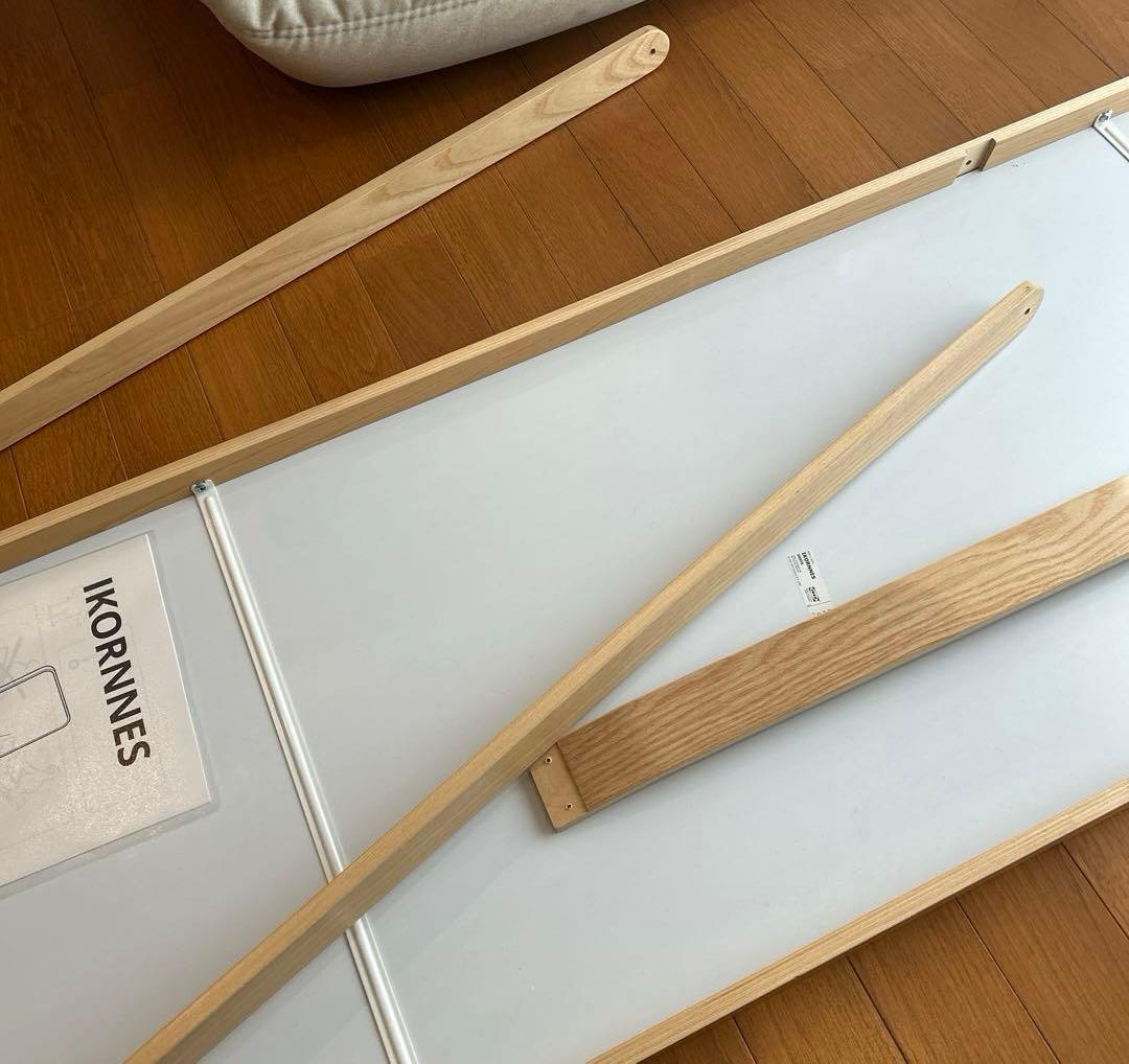 【IKEA】IKORNNESイコルネス スタンドミラー アッシュ52x167cm