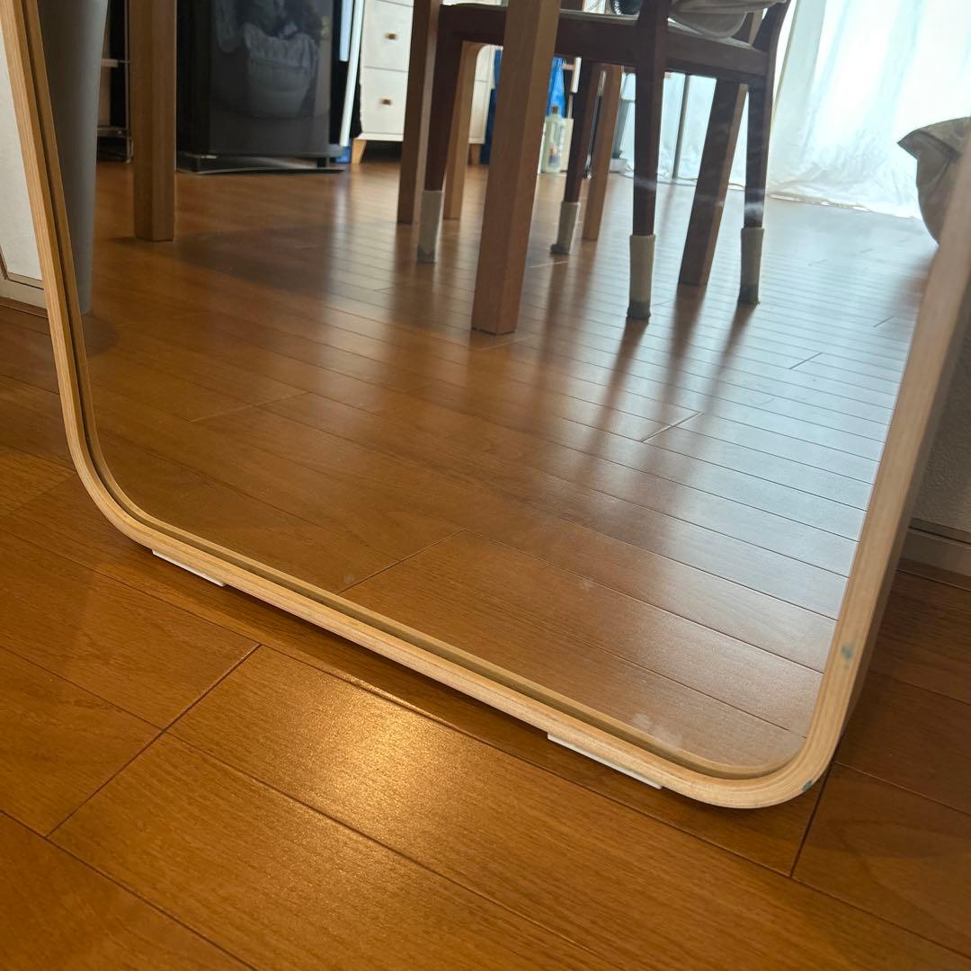 【IKEA】IKORNNESイコルネス スタンドミラー アッシュ52x167cm