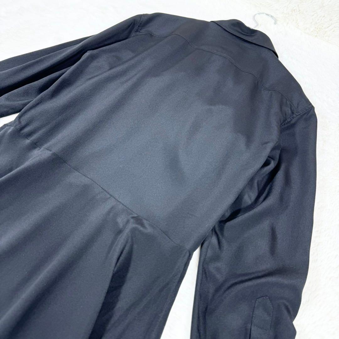 定価13万✨ PATOU ボウ ネックライン シルク ミディドレス マキシ丈 M