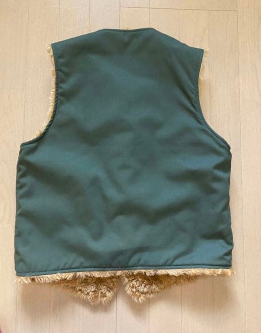 エンジニアドガーメンツ リバーシブル ボアベスト ジレ