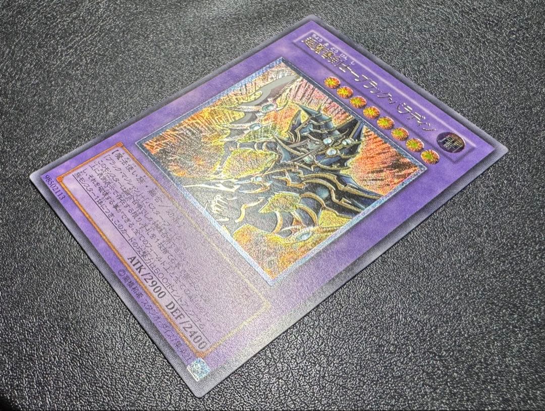 超魔導剣士ブラックパラディン/魔法使い族/ 遊戯王カード/レリーフ