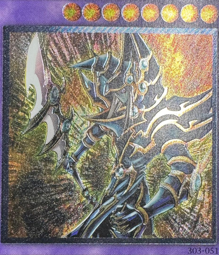 超魔導剣士ブラックパラディン/魔法使い族/ 遊戯王カード/レリーフ