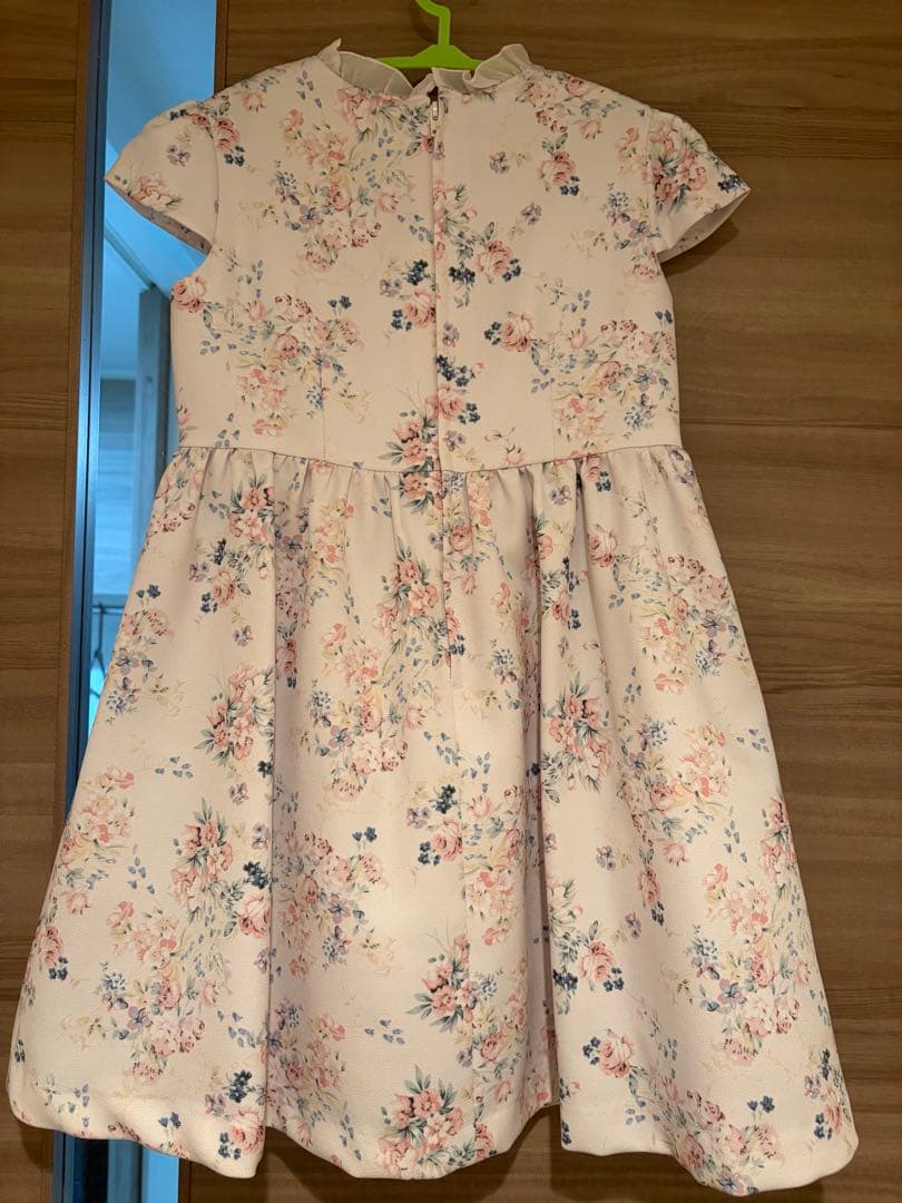 Chopin 花柄ドレス リボン付きジャケット